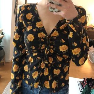 Veronica Beard Silk Shirt, size 0